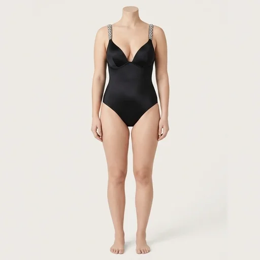 Victoria's Secret Shine Strap One Piece Swimsuit